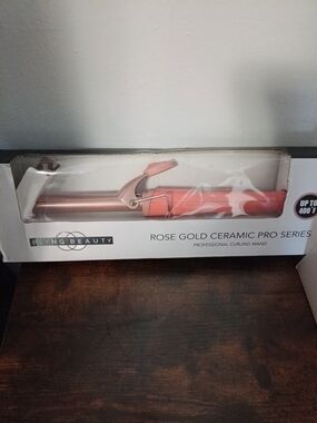 Rose Gold Ceramic Pro Curling Wand